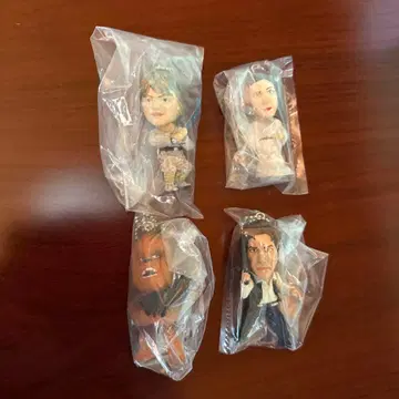 스타 워즈 플라플라 마스코트 4개 세트