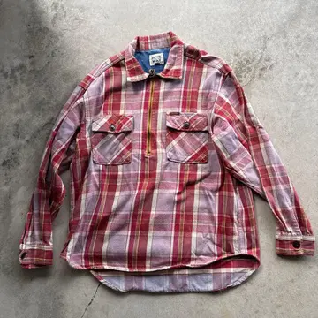 90s 블루웨이 플란넬 셔츠 L BLUE WAY