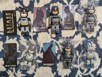 [ 역대 배트맨 6종 세트 ] 베어브릭