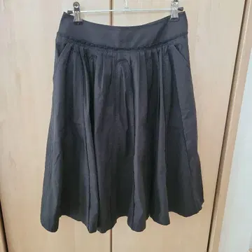 [새상품급] 소니아 리키엘 SONIA RYKIEL 블랙 턱 스커트 리본