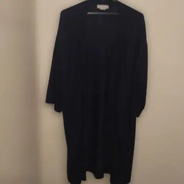 ERDOS 캐시미어 네이비 긴팔 가디건