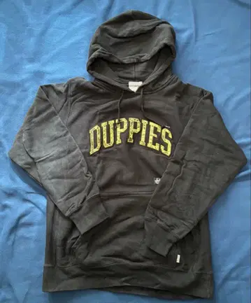 DUPPIES 후드티 블랙