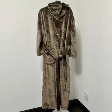 Bedsure 입는 담요 롱 기장 방한 따뜻한 브라운 1장