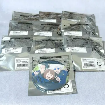 주술회전 TSUTAYA 회옥 옥절 캔뱃지 10점 고죠 나나미 이에이리