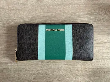 MICHAEL KORS 스트라이프 장지갑