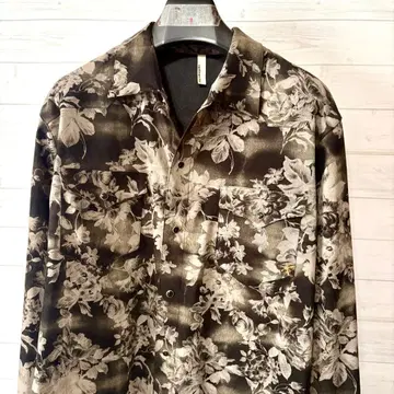 [ OPTIMISTIC ] 긴팔 카라 부착 셔츠 L~XL 사이즈