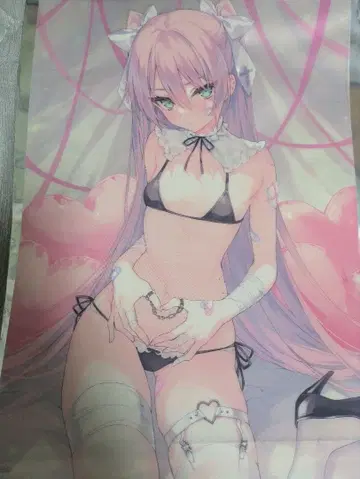 FALLEN rurudo POP UP 랜덤 A4 클리어 포스터 하츠네