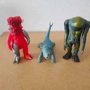 울트라맨 괴수 소프트 비닐 일본제