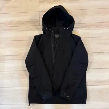 마운틴 후드티 블랙