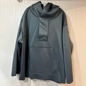 HARE 그레이 후드 부착 후드티