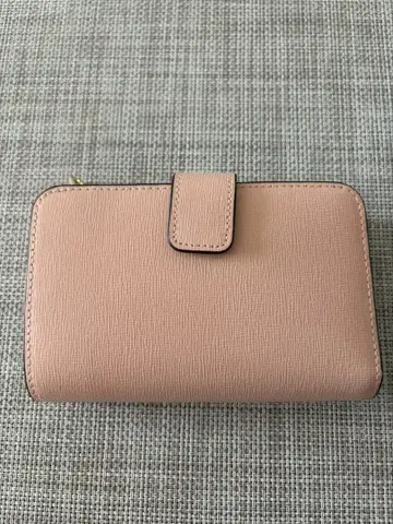 [ FURLA ] 접이식 지갑/핑크 베이지