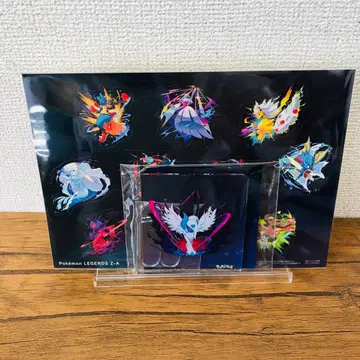 포켓몬 ZA 혜택 메가 부솔 스탠드 포함 아크릴 코스터 스티커