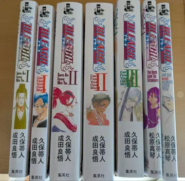 BLEACH 소설 7권 세트 묶음 판매