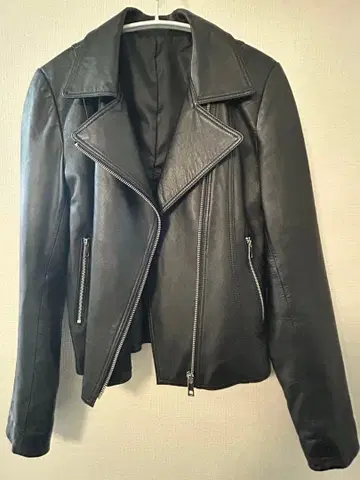 새상품급 라이더스 라무 가죽 자켓 이탈리아제 천연 가죽 여성용