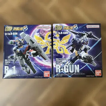슈퍼로봇대전 R-1 & R-GUN 세트 SMP