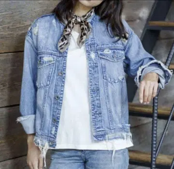 goa 13.25oz 셀비치 브로큰 오버 사이즈 데님