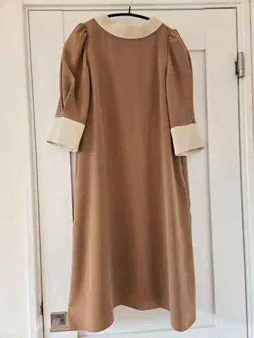 CELFORD 베이지 반팔 원피스 36