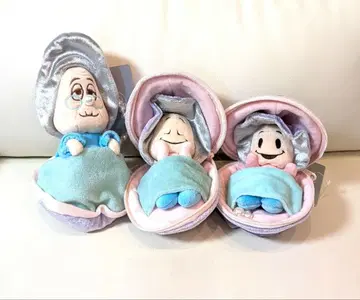 할머니 봉제 인형 3체 세트