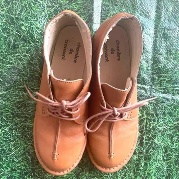 chambre de croissant 여성용 가죽 신발