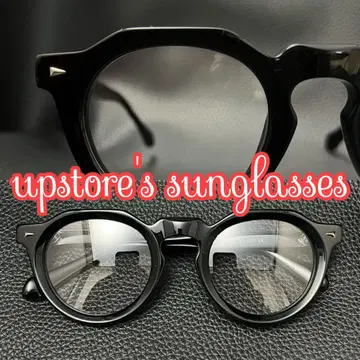 크라운판토 안경 검은색 테두리 안경 클래식 스타일 [새상품] No.34