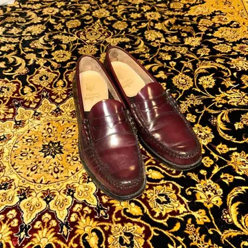 GH Bass 로퍼 버건디 로건 레이턴 27~27.5