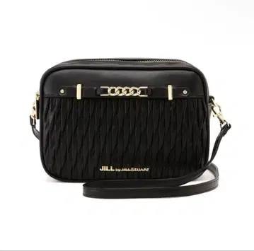 JILL by JILL STUART 퍼피 미니백 BLACK