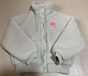 adidas 플리스 자켓 보아 자켓 아이보리