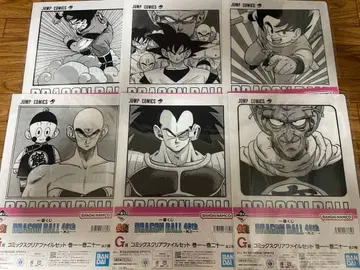 제일복권 드래곤볼 40th 그 첫 번째 G상 클리어 파일 세트 6종