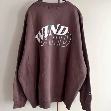 미사용 새상품! WIND AND SEA x HUF 콜라보 맨투맨