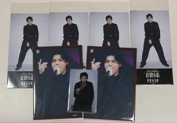 BMSG FES 복권 엽서 시크릿 클리어 카드