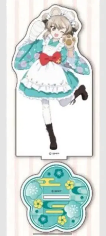 걸즈 & 판처 최종장 일본풍 메이드 시마다 아리스 아크릴 스탠드