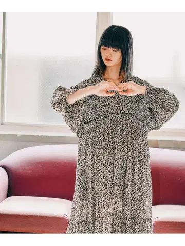 니코앤드 [ MODE NORM CORE ] 2WAY 맥시 프린트 원피스