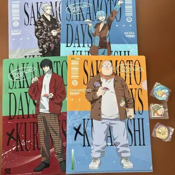 쿠라스시 SAKAMOTO DAYS 클리어 파일 세트 사카모토 데이즈