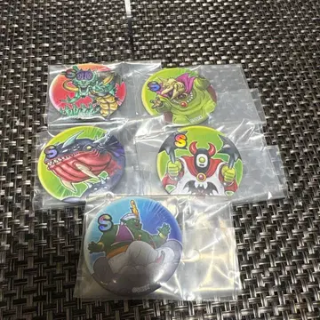 드래곤 퀘스트 워크 페스티벌 캔 배지 5개 세트