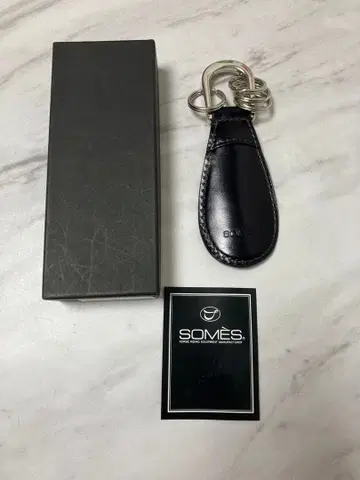 미사용 SOMES 소메스사들 키링 키링 장기 보관품 상자