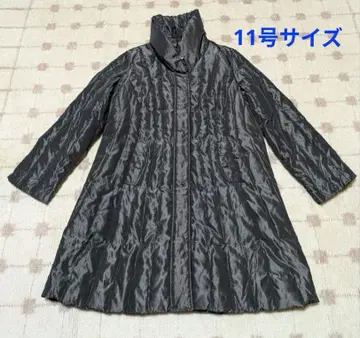 [ 익명 배송 미착용 새상품 ] 다운 코트 L 사이즈 11호 차콜 그레이