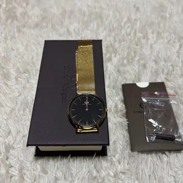 다니엘 웰링턴 골드 손목시계