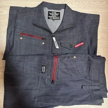 BURTLE 작업옷 1801 1802 상하의 세트 LL 인디고