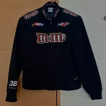 M&M's NASCAR 바시티 자켓 L 사이즈