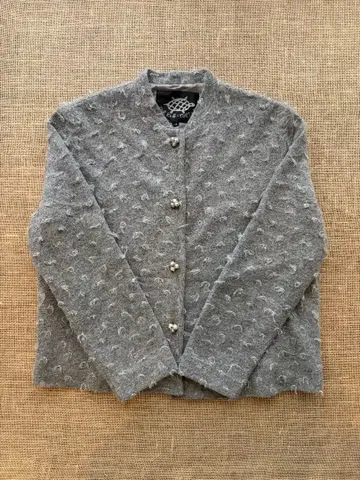 Turtle-Turtle 그레이 노카라 가디건