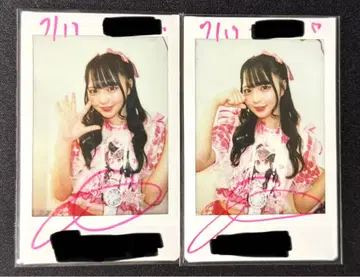 iLiFE! 나란 노도카 코멘트 첨부 폴라로이드 2장