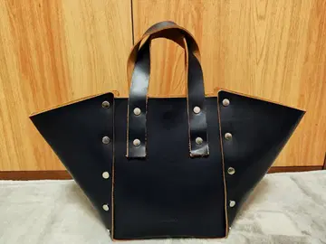 Hender Scheme 어셈블 핸드백 네이비 S