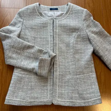 a.v.v 노카라 자켓 그레이 계열