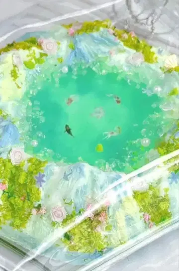 주물주물 스퀴즈 금붕어 연못 빅 사이즈