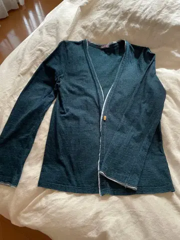 팔라스 팰리스 네이비 나염 가디건 사이즈 3