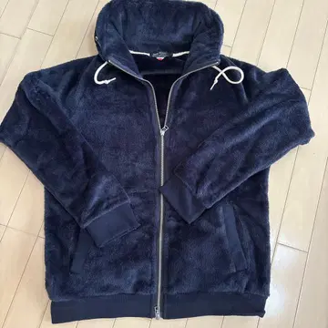 BEAMS HEART 플리스 자켓 L 네이비