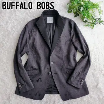 [ 현행 모델 ] 버팔로 밥스 테일러드 자켓 올 패턴 자카드 자수 패턴