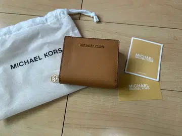 MICHAEL KORS 접이식 지갑 브라운