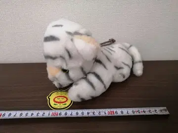 화이트 타이거 봉제 인형
