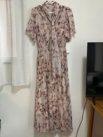 (택 포함 미사용) 스나이델 원피스 페티코트 세트 M